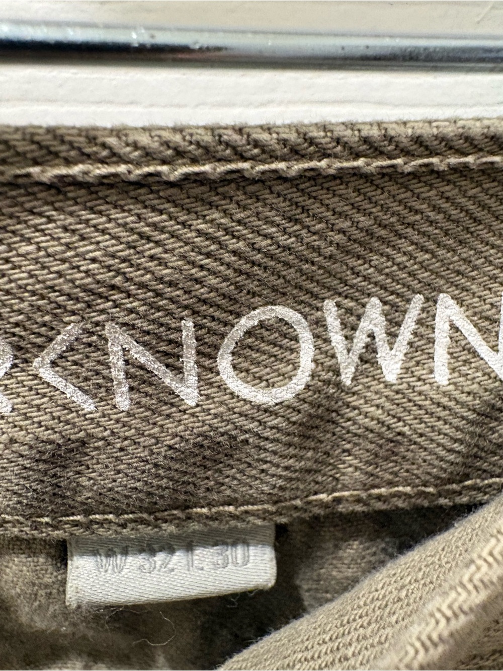 NWT Outerknown S.E.A. Jeans Drifter Tapered Fit Scout Olive Men’s 32x30 Premium - Picture 10 of 10
